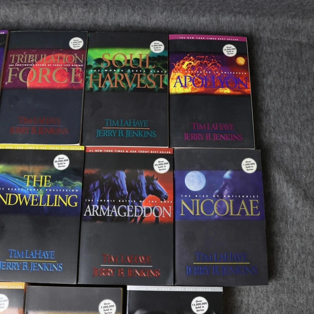 Left Behind Series Tim LaHaye Jerry B Jenkins 11 Trade PB‎ Book Lot End Times